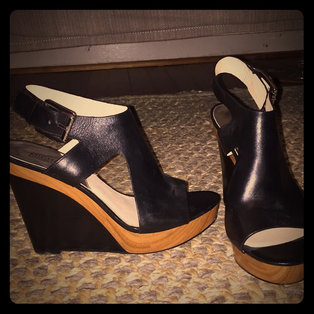 Michael Kors Wedge Platform Sandals